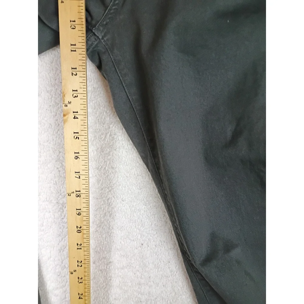 Dockers Chino Pants Mens 38x34 Dark Gray Cotton Blend Stretch Straight Leg